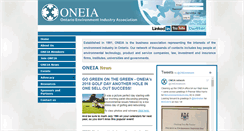 Desktop Screenshot of oneia.ca